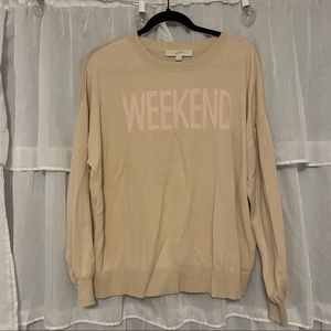 LOFT WEEKEND Sweater *LIKE NEW*
